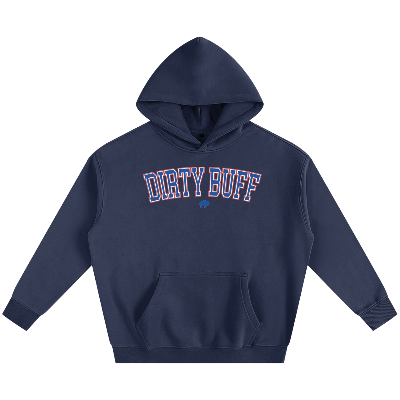 Oversize "Dirty Buff" Hoodie