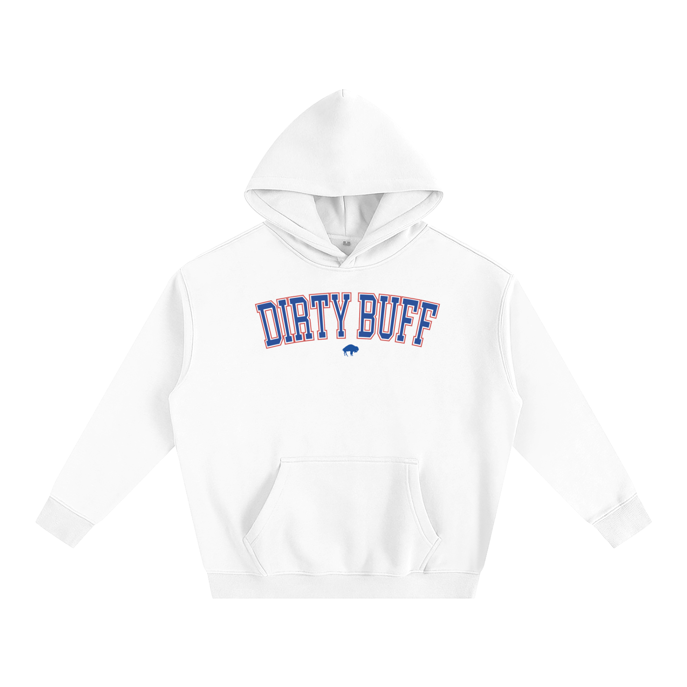 Oversize "Dirty Buff" Hoodie