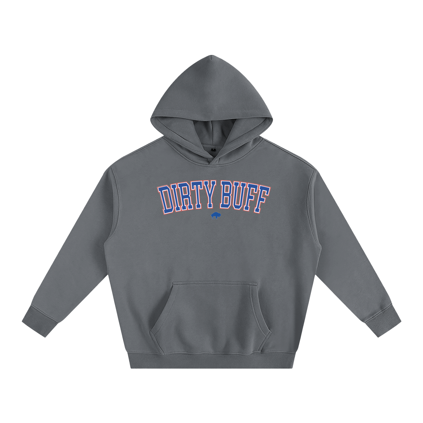 Oversize "Dirty Buff" Hoodie